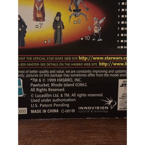 Star Wars Episode I Rune Haako 1999 Hasbro CommTech Chip Action Figure New - Picture 15 of 16